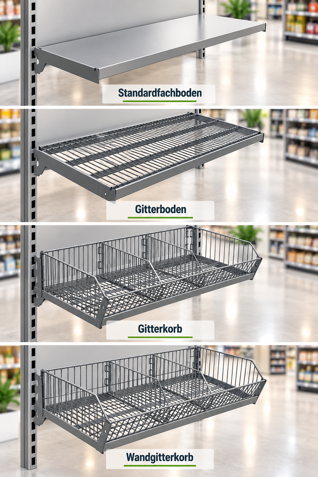 Konfigurator - Einlegeböden